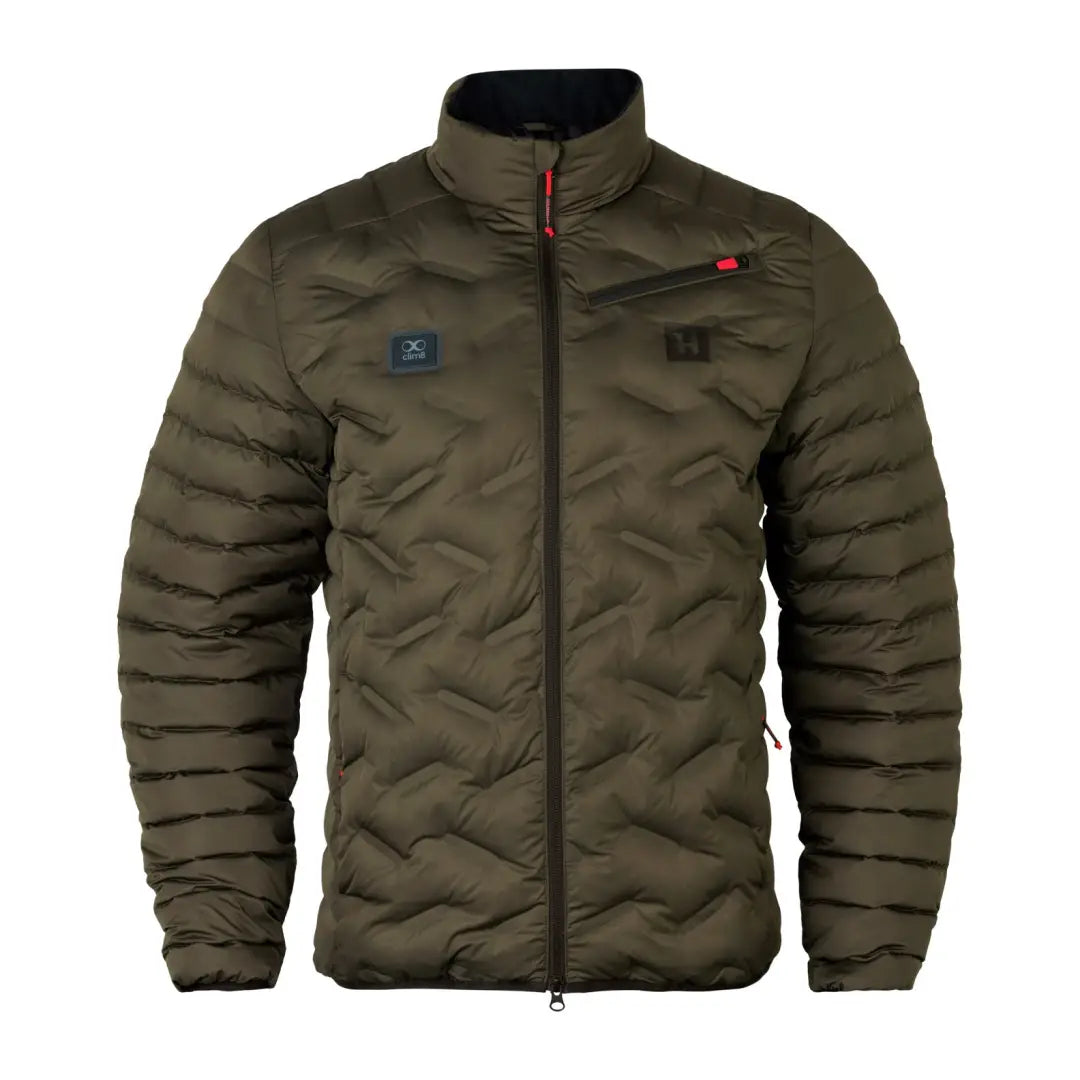 jacket with lattice piping -Harkila Clim8 Insulated Jacket