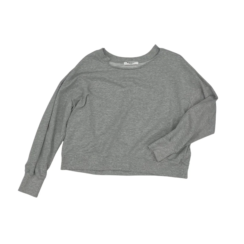 gunmetal sweatshirts urban shine -Sweatshirt Crewneck By Project Social Tee In Grey, Size:S