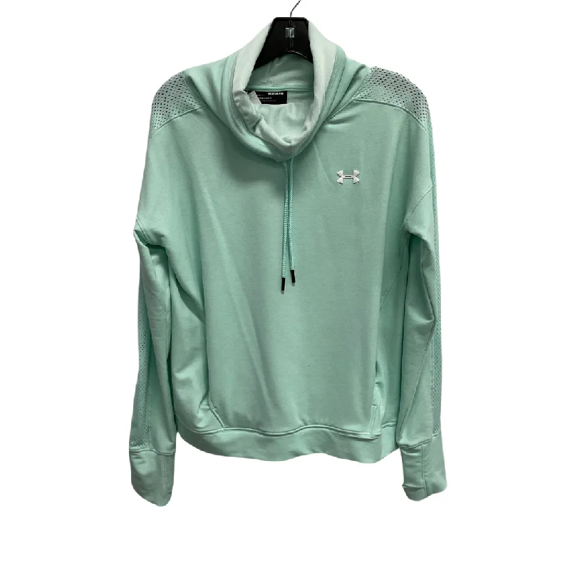 sweatshirts teens cosmic ochre -Athletic Sweatshirt Collar By Under Armour In Aqua, Size: M