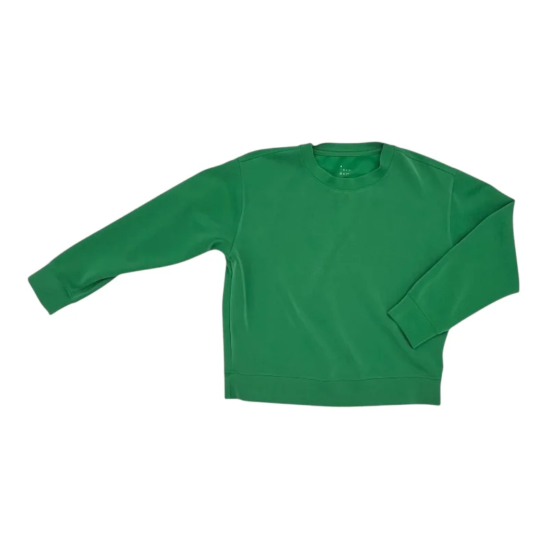 sweatshirts men explorer check -Sweatshirt Crewneck By A New Day In Green, Size:S