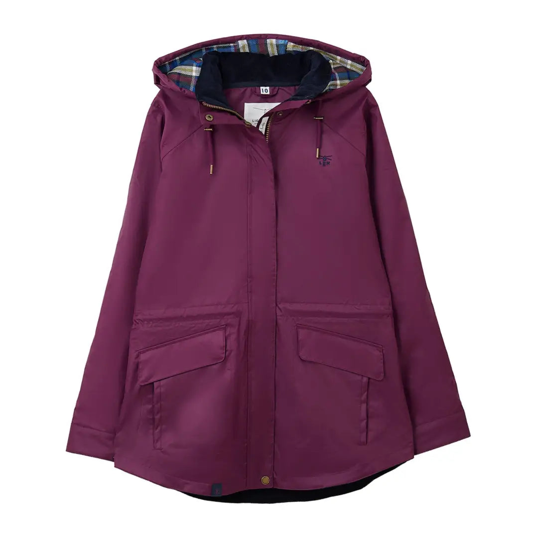 jacket with scalloped trim -Lighthouse Kendal Raincoat