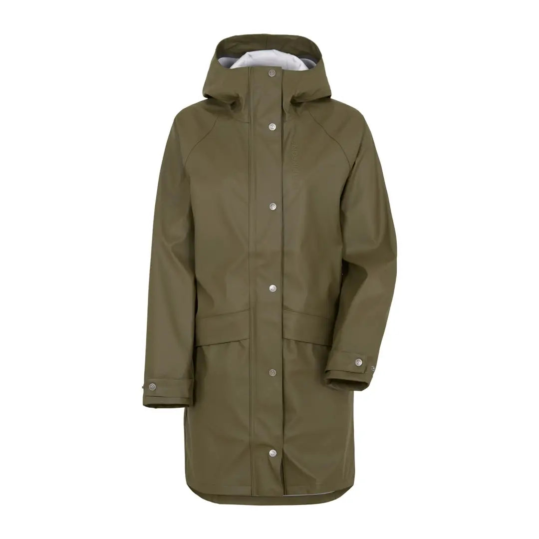 jacket women soft citron -Didriksons Elly Womens Parka 3