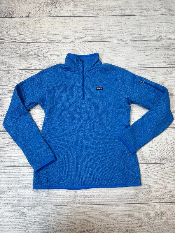 wool-jute sweatshirts warm -Sweatshirt Crewneck By Patagonia In Blue, Size: M