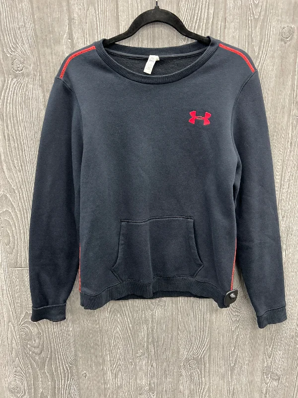 tweed-jute sweatshirts classic -Athletic Sweatshirt Crewneck By Under Armour In Black, Size: M