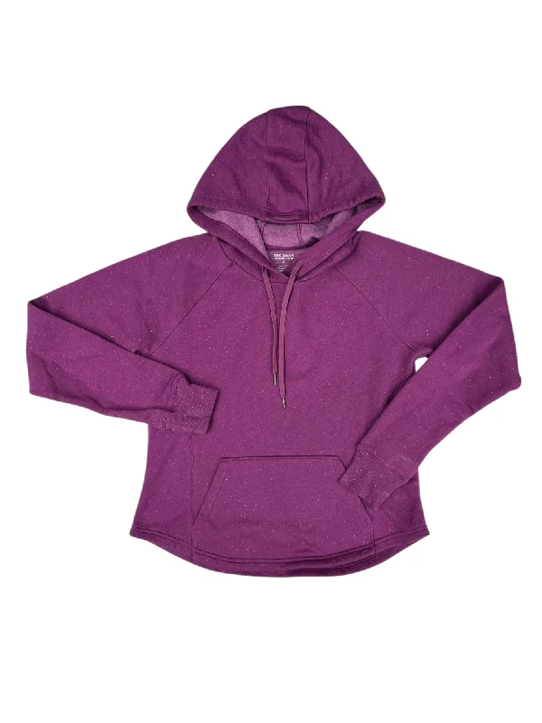 short sweatshirts adventure layer -Sweatshirt Hoodie By Tek Gear In Purple, Size: S