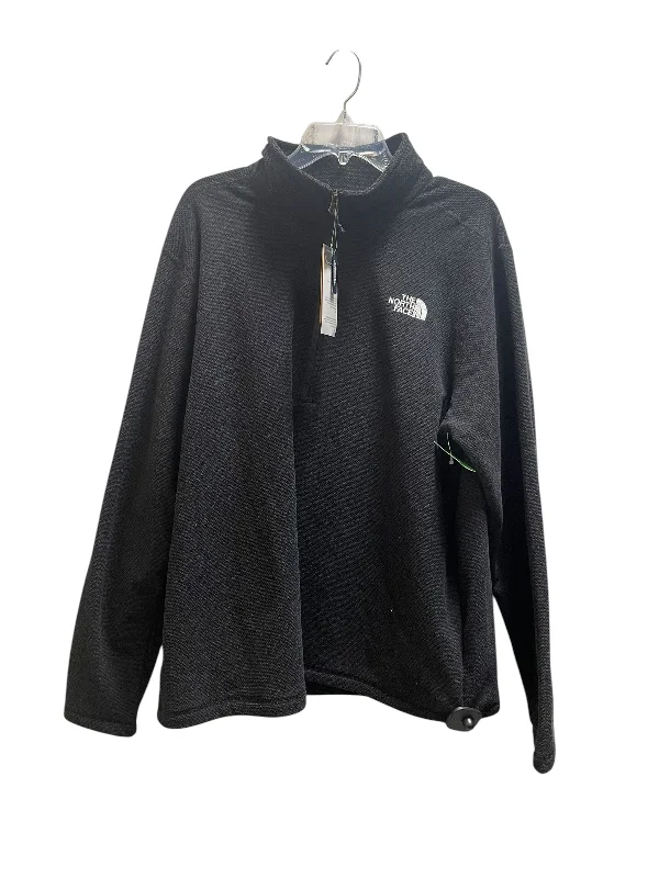 boucle-silk sweatshirts plush -Sweatshirt Collar By The North Face In Black, Size: Xl