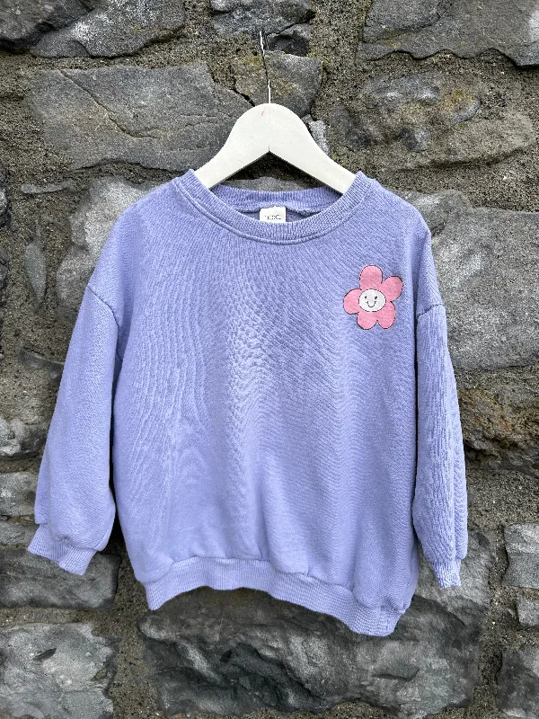 sweatshirts kids starry desert -Bloom&grow lilac sweatshirt 4-5y (104-110cm)