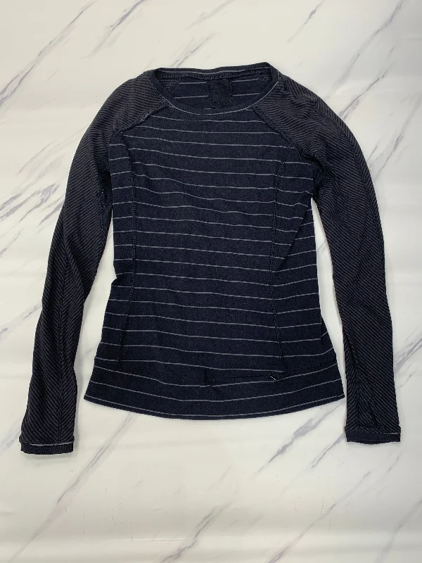 long sweatshirts desert layer -Athletic Sweatshirt Crewneck By Lululemon In Black, Size: 6