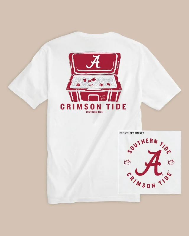 blended tone t-shirts -Alabama Crimson Tide Cooler Short Sleeve T-Shirt