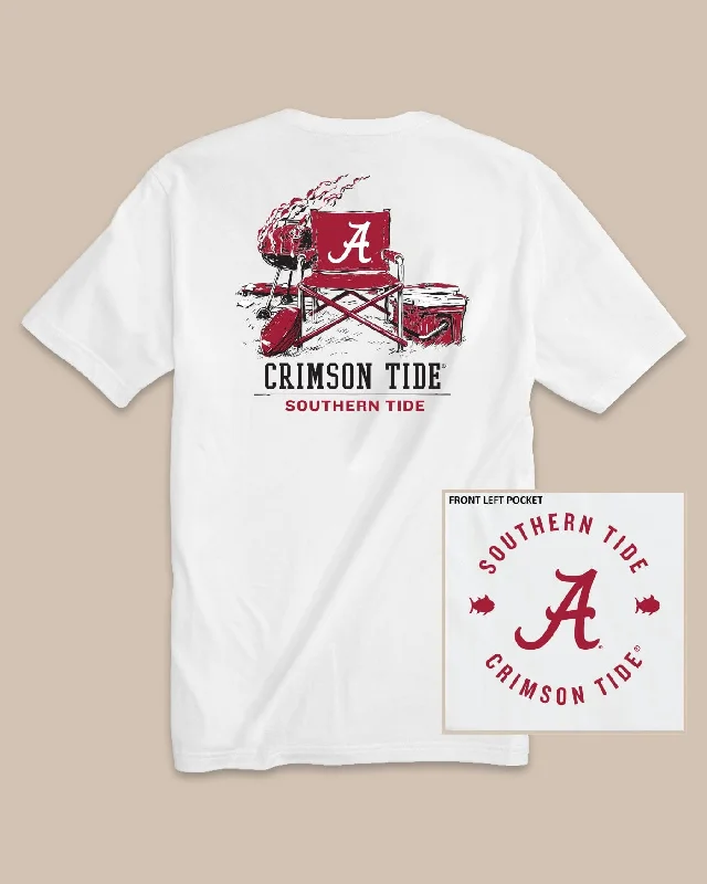 infant stretch t-shirts -Alabama Crimson Tide Gameday BBQ Tailgate T-Shirt