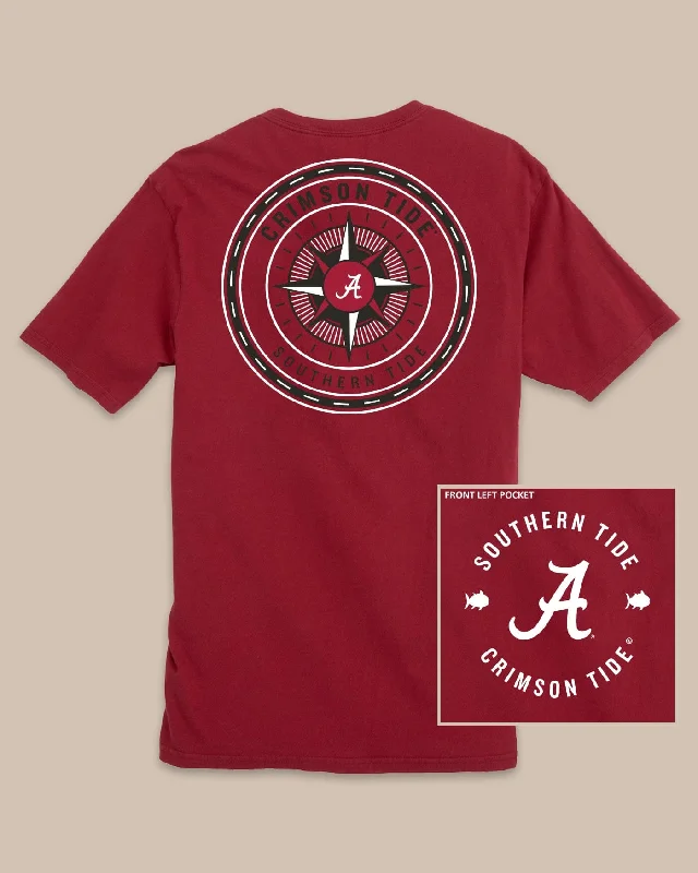 maternity flash t-shirts -Alabama Crimson Tide Gameday Collegiate Compass T-Shirt