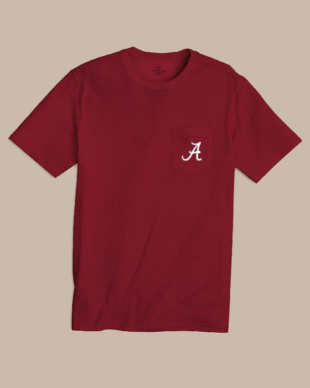 slate rugged t-shirts -Alabama Crimson Tide Gameday Embroidered Short Sleeve T-Shirt