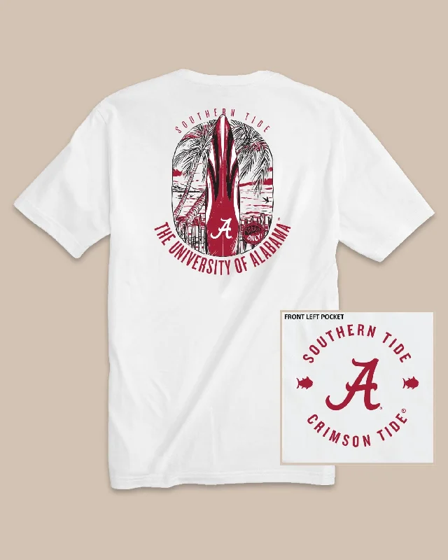 vintage fade t-shirts -Alabama Crimson Tide Gameday Locals Only T-Shirt