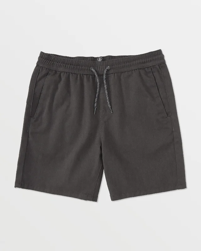 navy flash t-shirts -Big Boys Frickin Elastic Waist Shorts - Charcoal Heather