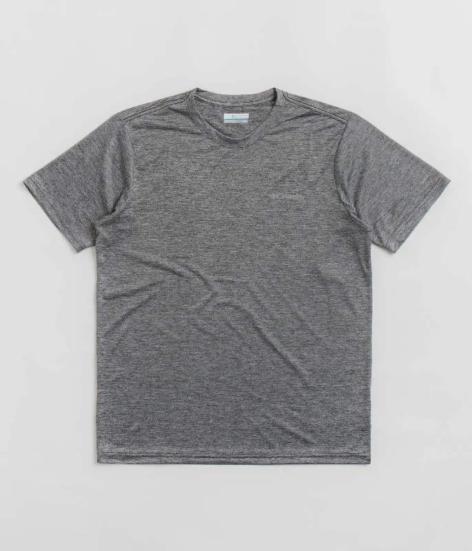 lilac flash t-shirts -Columbia Hike T-Shirt - Black Heather