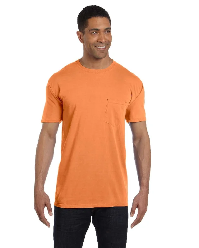 flap glow t-shirts -Comfort Colors Garment-Dyed Pocket T-Shirt | Melon