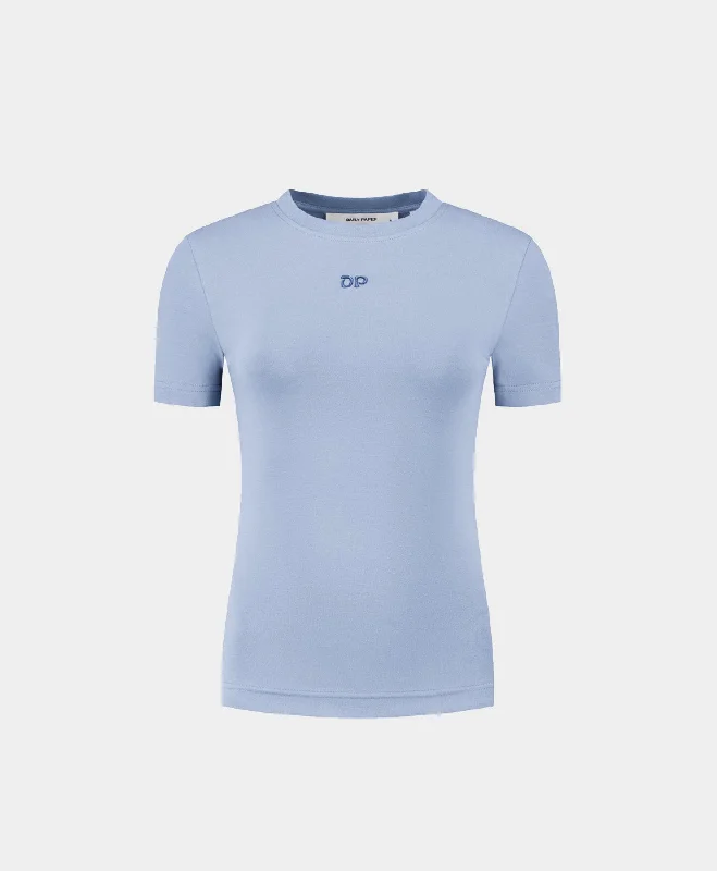 plum airy t-shirts -Country Blue Unit Fitted T-Shirt