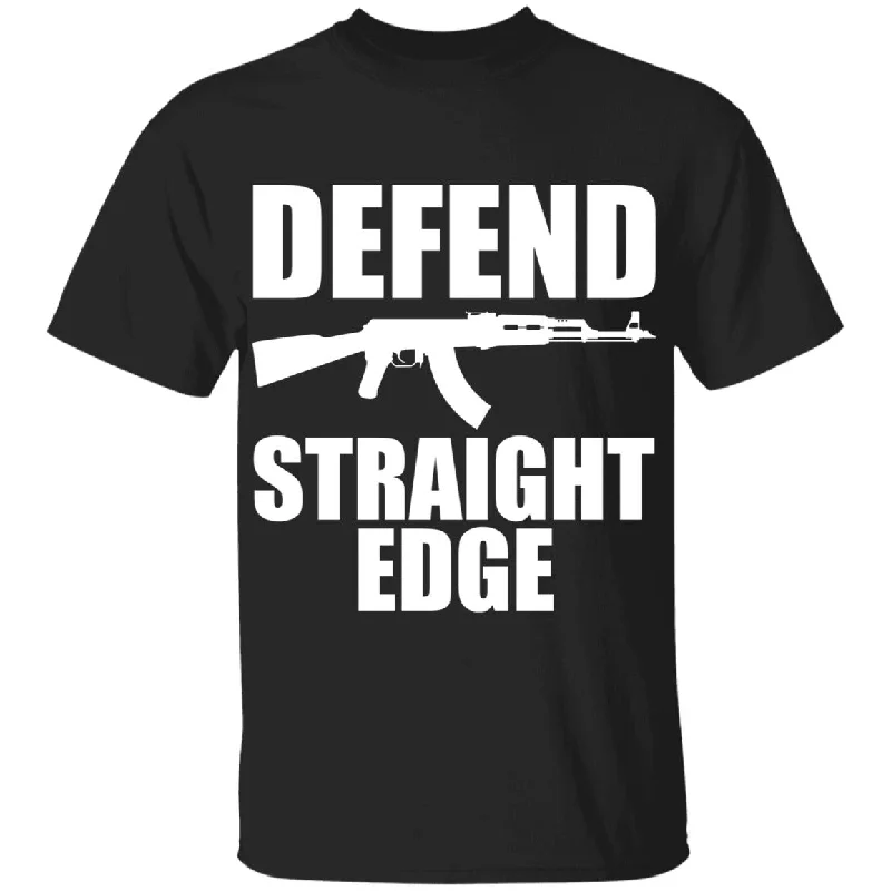 camel stretch t-shirts -Defend Straight Edge T-Shirt