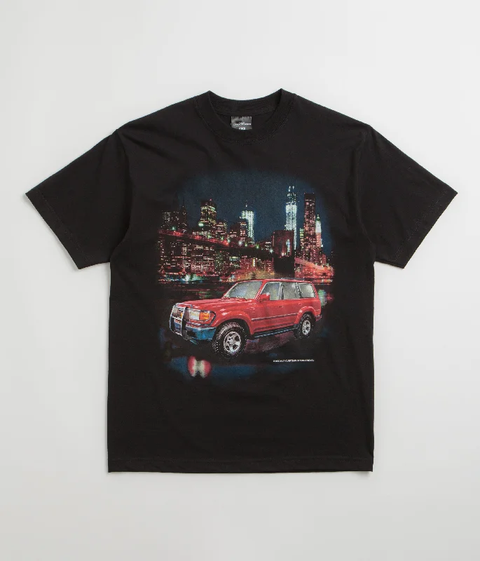 squad flash t-shirts -HUF x Toyota Big Poppa J8 T-Shirt - Black