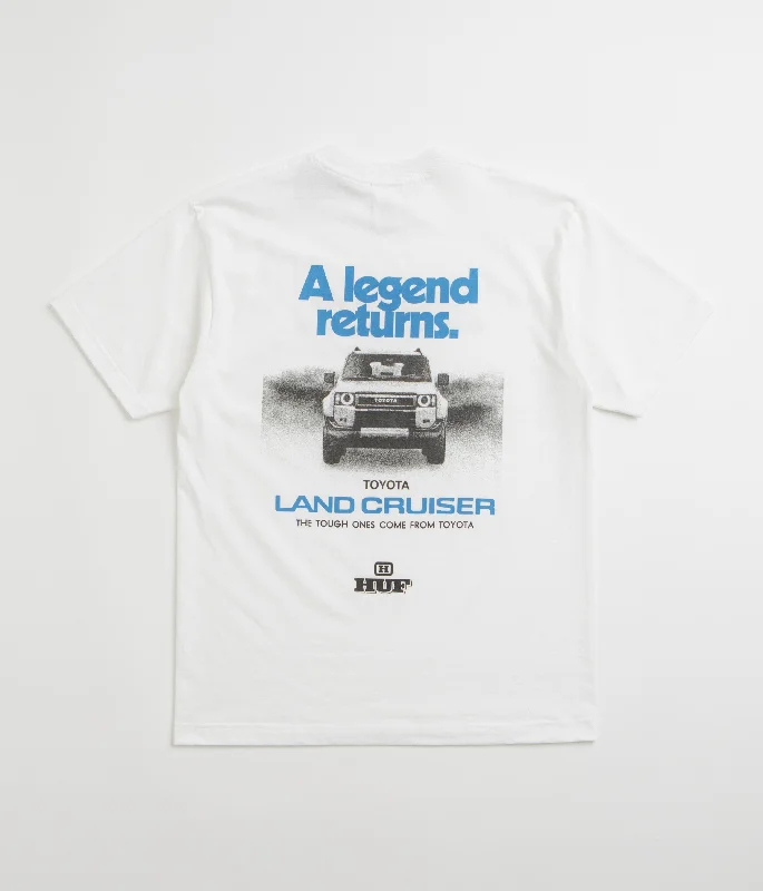 petite snug t-shirts -HUF x Toyota Legend Returns T-Shirt - White