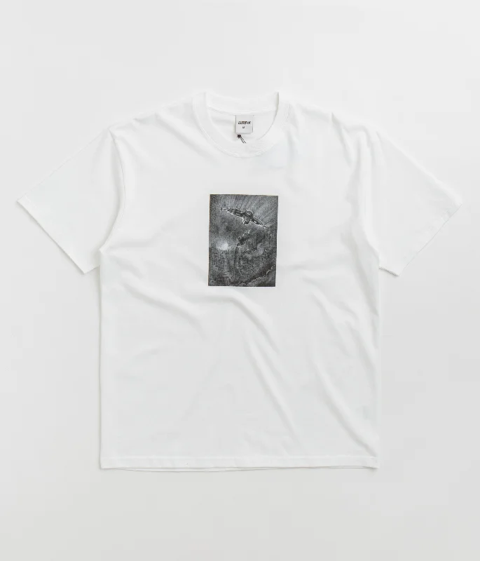 pearl fade t-shirts -Lurpiv Sci-Fi Hanger T-Shirt - White