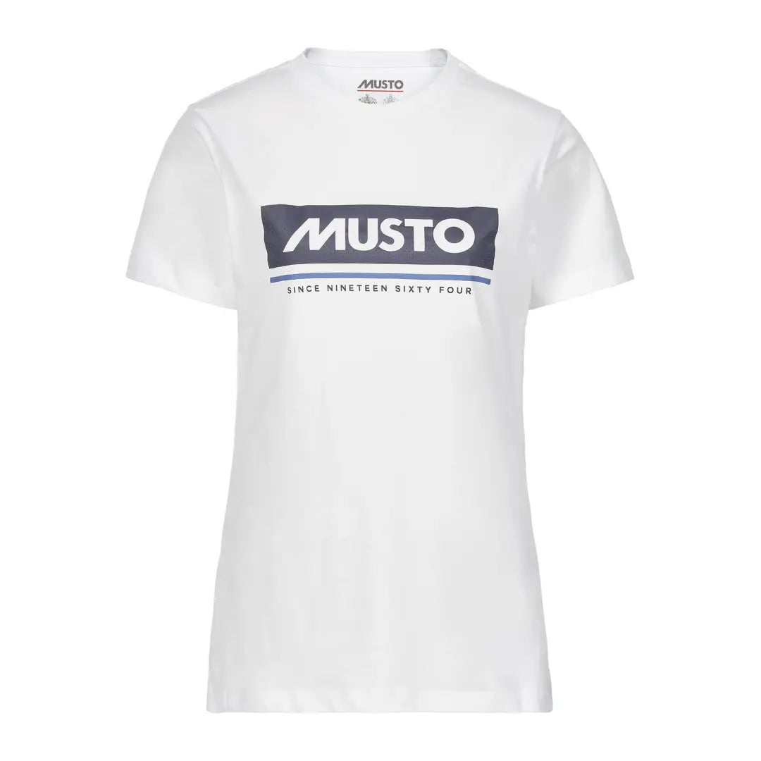 cream cozy t-shirts -Musto Womens T-Shirt 2.0