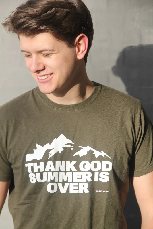 amber glow t-shirts -New Mountain  - Army T-SHIRT