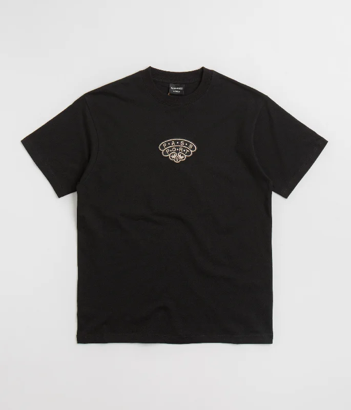 jade burst t-shirts -Pass Port Heirloom T-Shirt - Black