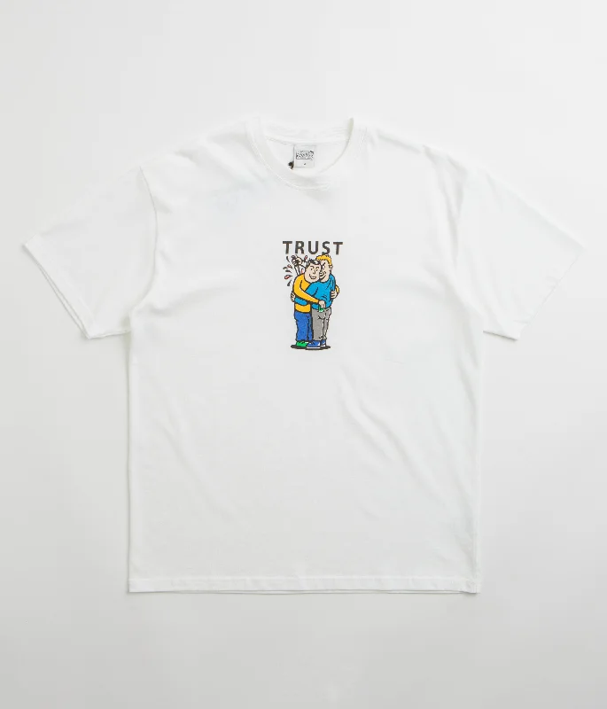 quartz graphic t-shirts -Polar Trust T-Shirt - White