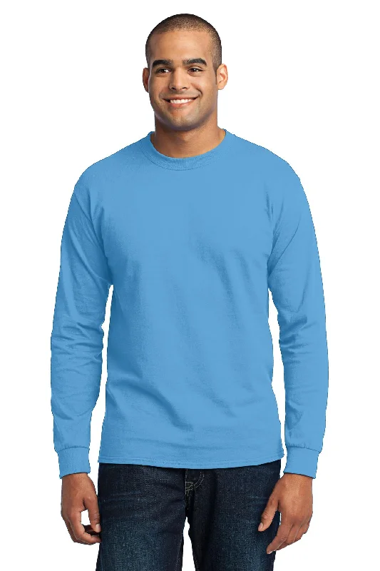 airy active t-shirts -Port & Company Tall Long Sleeve Core Blend Tee. PC55LST