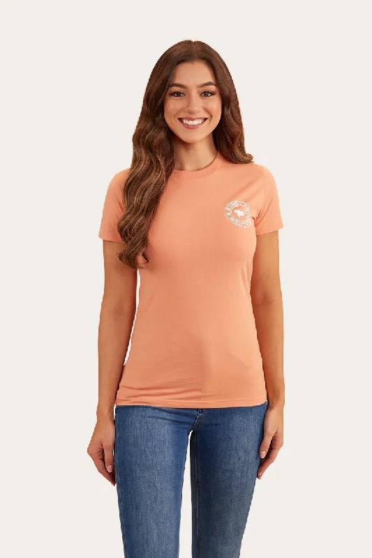 fern cozy t-shirts -Signature Bull Womens Classic Fit T-Shirt - Sunset