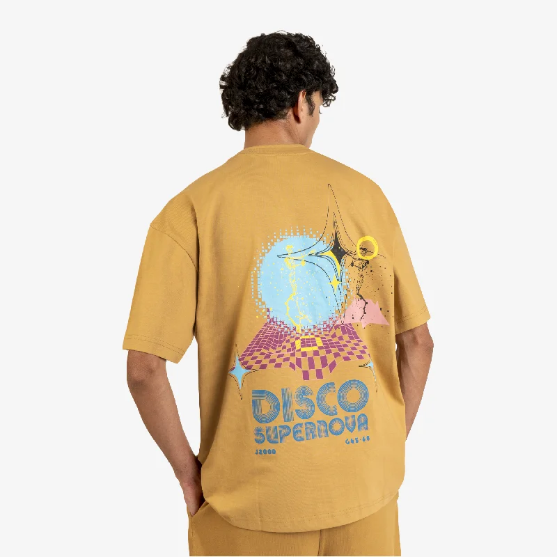 long glow t-shirts -Superkicks | STARRY DISCO T-SHIRT  { DOE