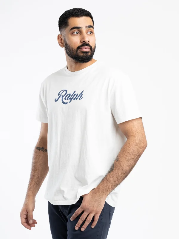 bronze ombre t-shirts -The Ralph T-Shirt in White