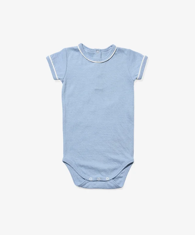 ochre flash t-shirts -Willie One-piece, Dusty Blue