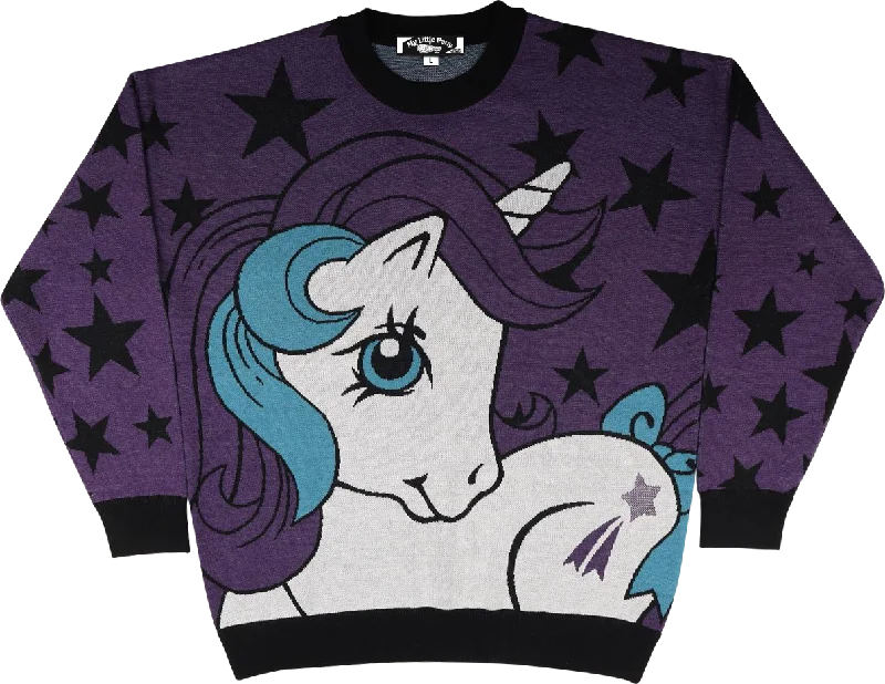 clove pullover sweater rich glow -Glory My Little Pony Knitted Sweater