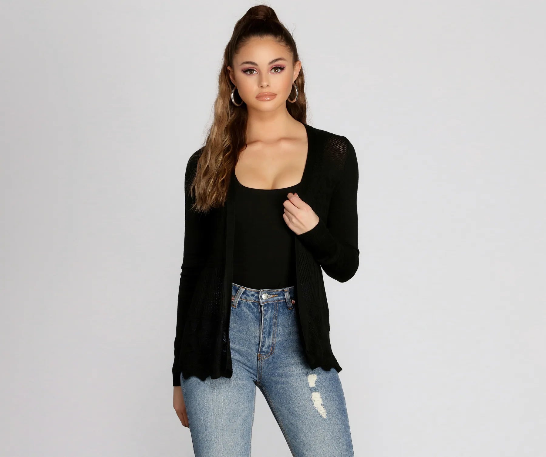 cropped cardigan adventure vibe -It's A Casual Girl Thing Cardigan