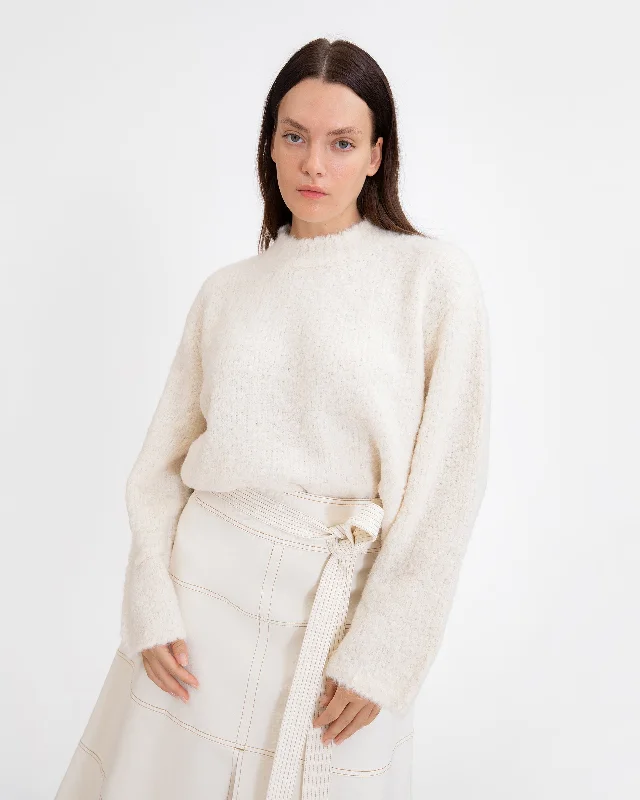 cropped pullover sweater wanderlust -Sutton Sweater