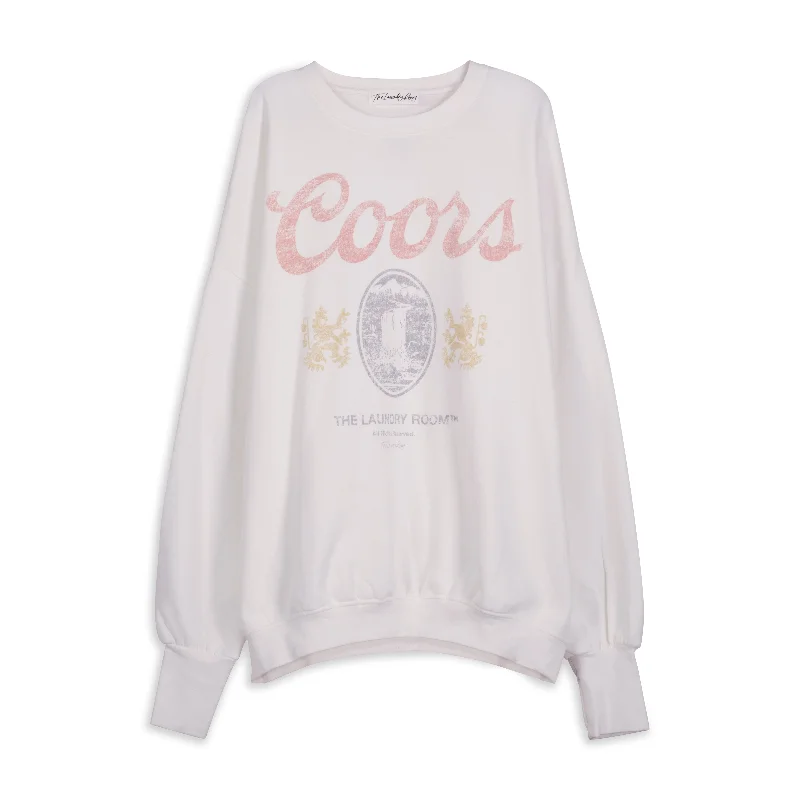 saffron pullover sweater vibrant -Coors Original - Jump Jumper - White