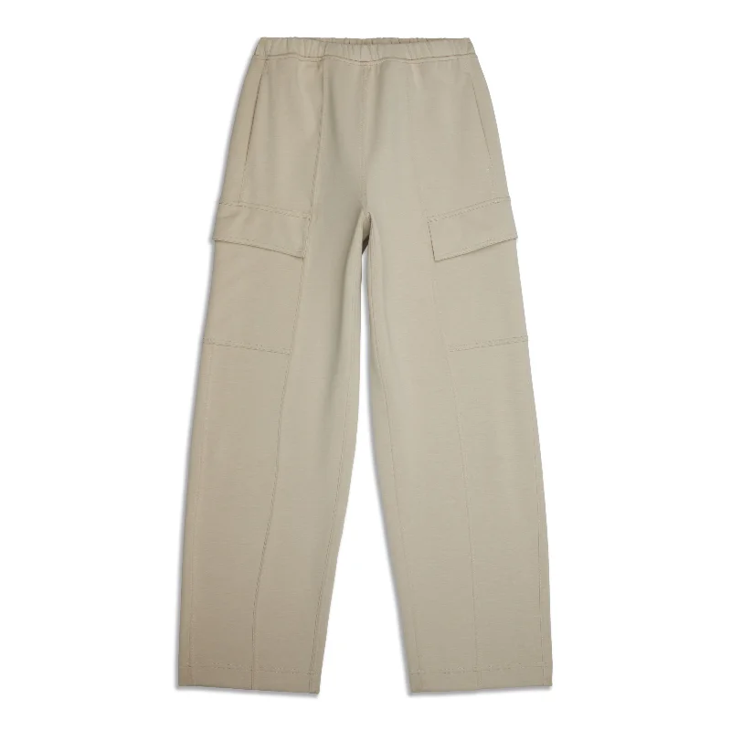 seam glow pants --Blend Double-Knit Mid-Rise Cargo Pant - Resale