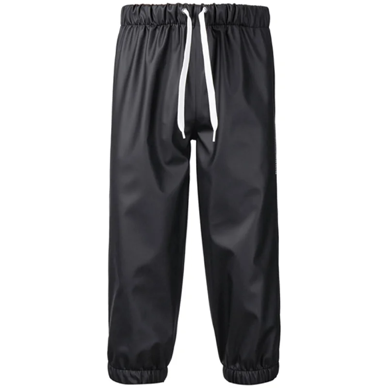 kiwi slim pants -Didriksons Black Midjeman Pants