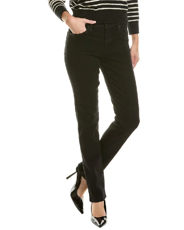 copper flex pants -HUDSON Jeans Nico Mid-Rise Straight Leg Pant