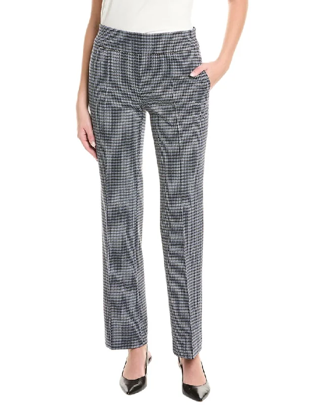 flowy stripe pants -Jones New York Wide Leg Pant