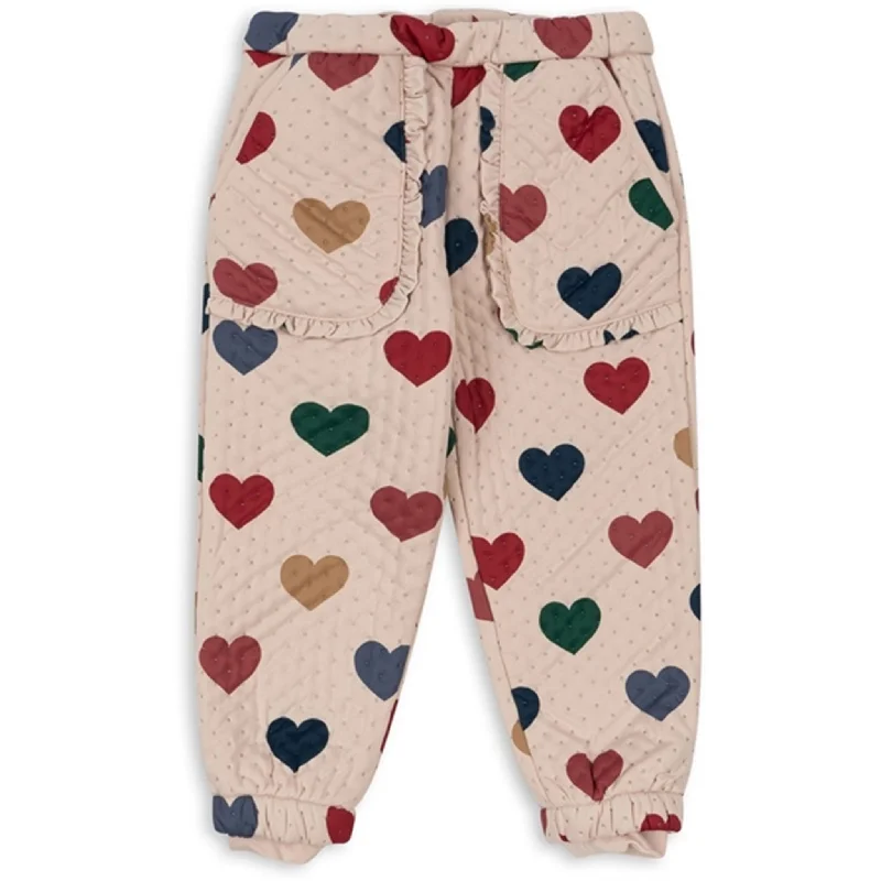 retro art pants -Konges Sløjd Frill Bon Coeur Coloré Thermopants