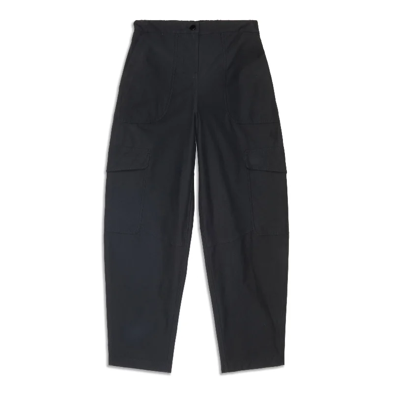 umber flex pants -Light Cargo Pocket High-Rise Pant - Resale