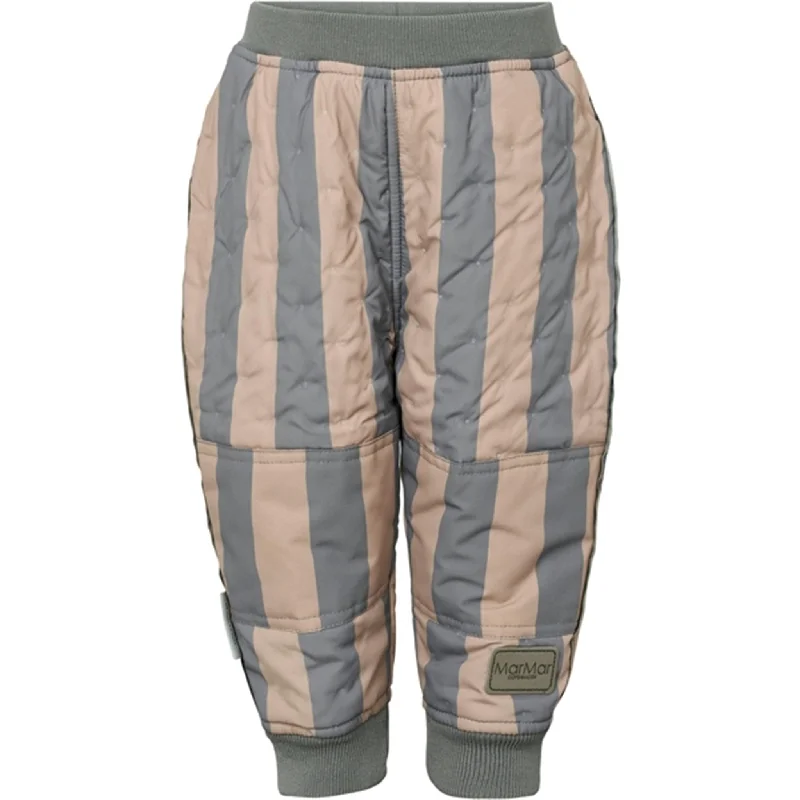 dusk stripe pants -MarMar Alpaca Stripe Odin Thermo Pants