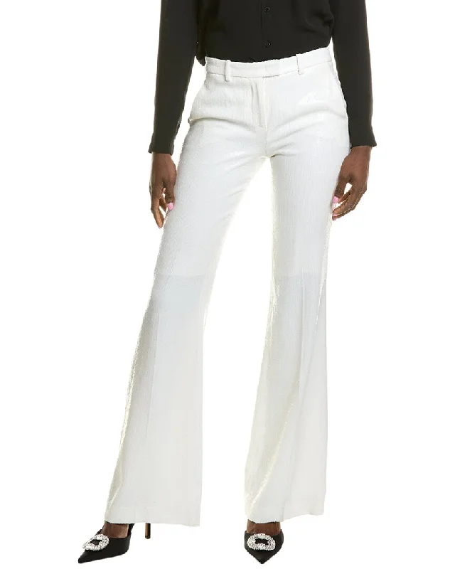 denim vivid pants -Michael Kors Haylee Sequin Flare Pant