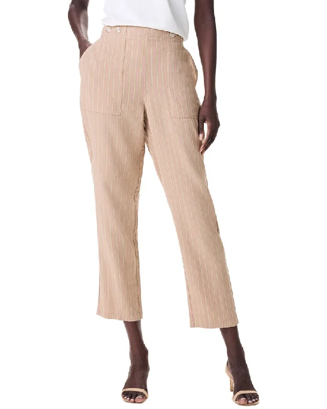 umber flex pants -NIC+ZOE Central Park Straight Pant