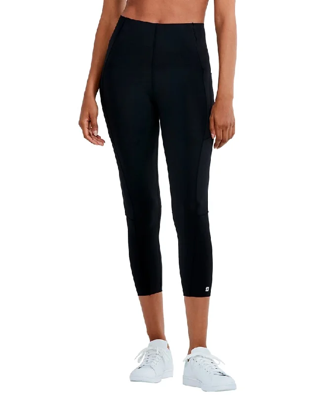 chalk stretch pants -NIC+ZOE Flexfit Crop Pocket Legging