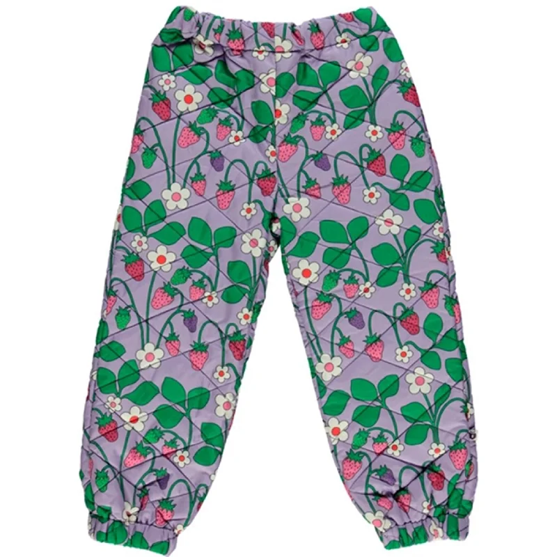 paprika flash pants -Småfolk Viola Strawberry Thermo Pants