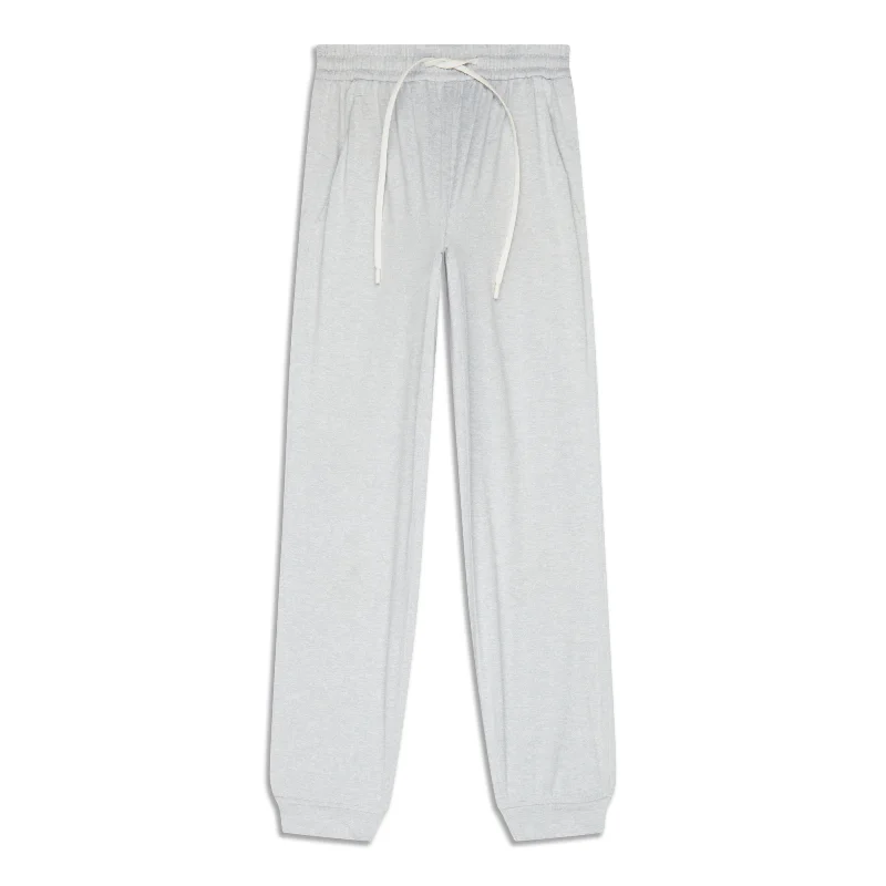 glossy stretch pants -Soft Jersey Classic-Fit Mid-Rise Jogger - Resale